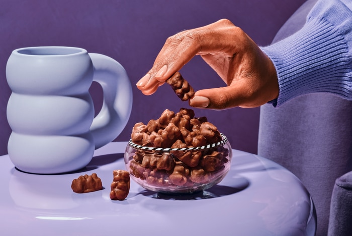 Nuts Milk Chocolate Gummy Bears