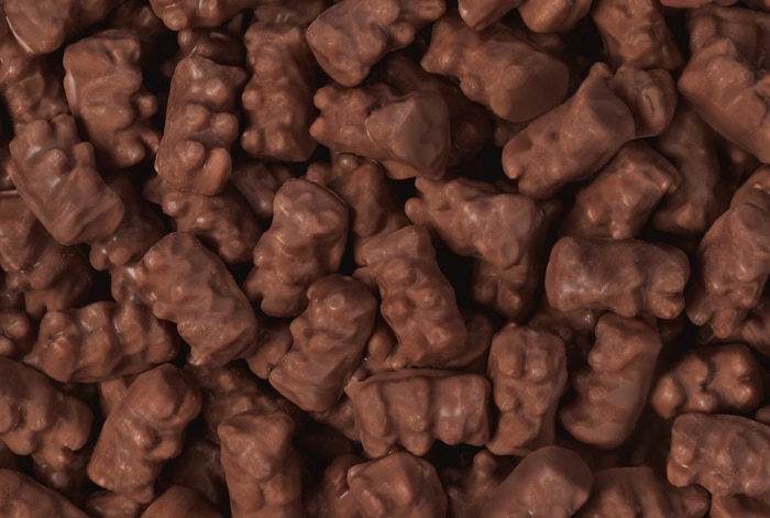 Nuts Milk Chocolate Gummy Bears