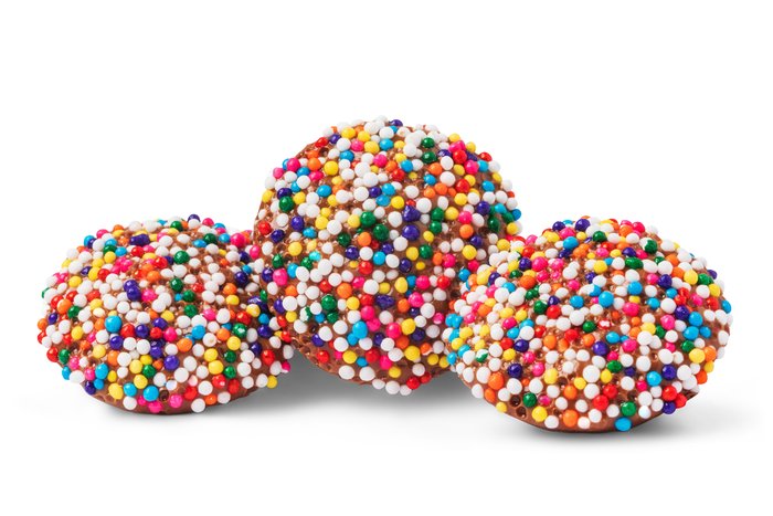 nuts Milk Chocolate Nonpareils (Rainbow)