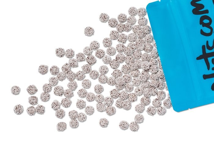 Nuts Mini Dark Chocolate Nonpareils (White)