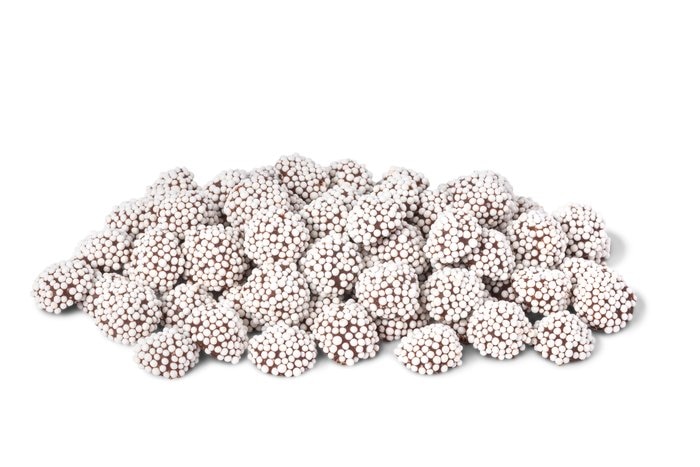 nuts Mini Dark Chocolate Nonpareils (White)
