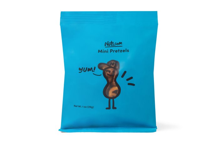 Nuts Mini Pretzels - Single Serve