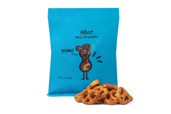 nuts Mini Pretzels - Single Serve