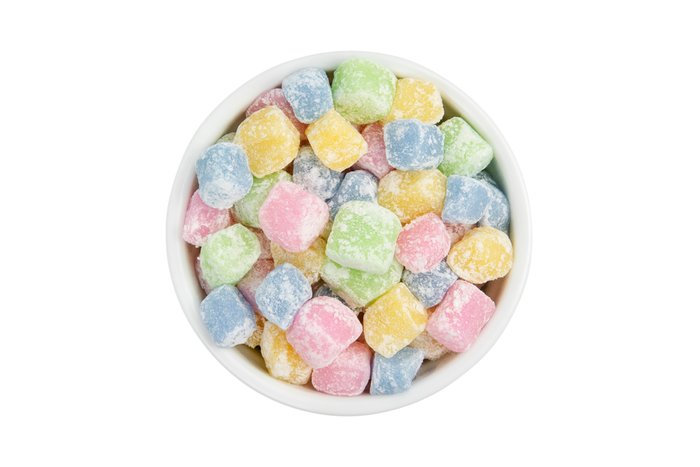 Nuts Mochi Rice Cakes (Rainbow)