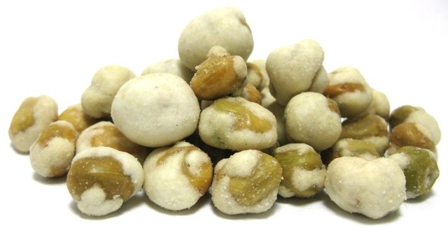 nuts Natural Color Wasabi Peas