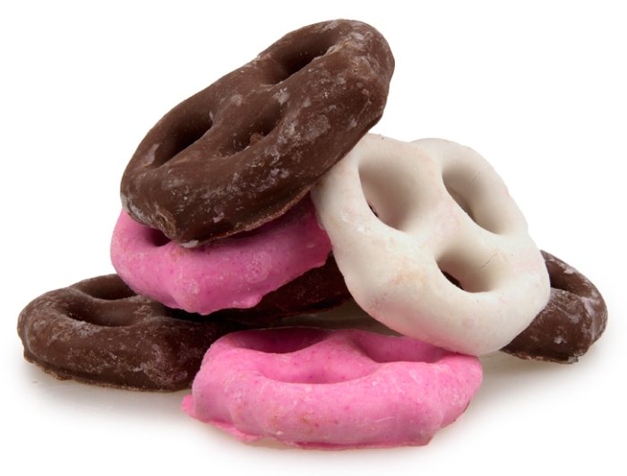 nuts Neapolitan Covered Pretzels