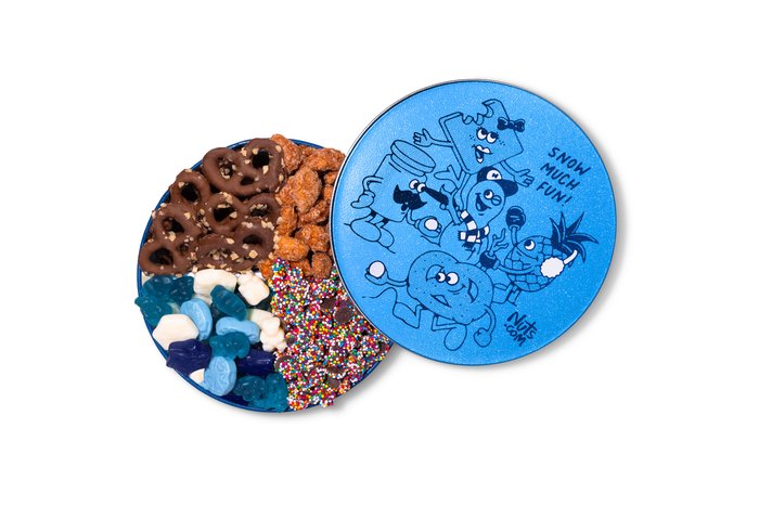 Nuts Nuts.com Holiday Tin