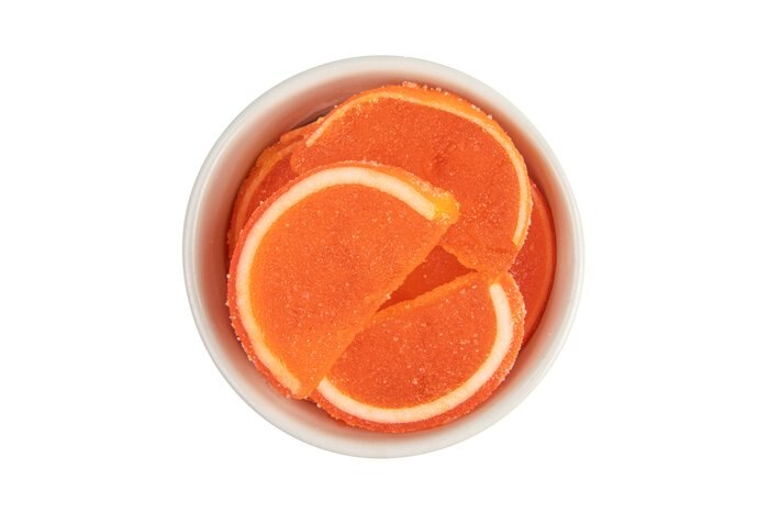 Nuts Orange Fruit Slices