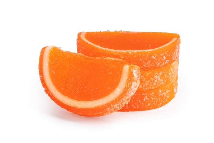 nuts Orange Fruit Slices
