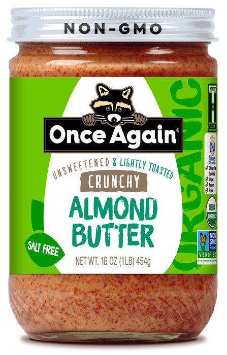 nuts Organic Almond Butter (Lightly Toasted Crunchy)