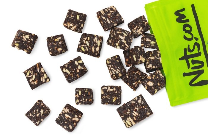Nuts Organic Carob Super Green Energy Squares