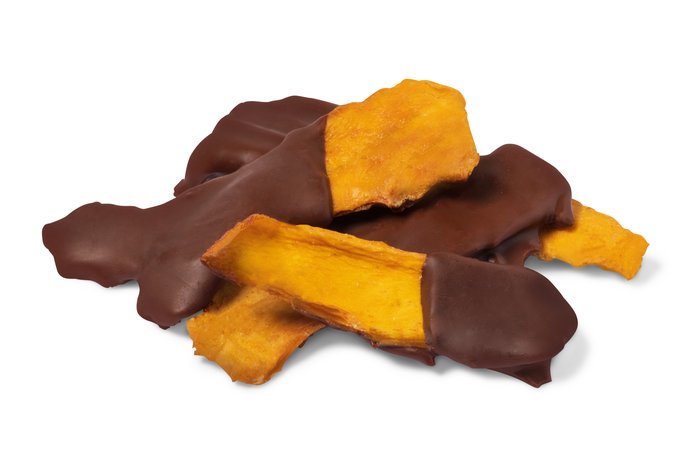 nuts Organic Dark Chocolate-Dipped Mango