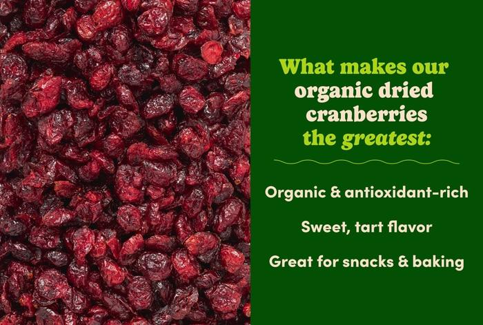 Nuts Organic Dried Cranberries