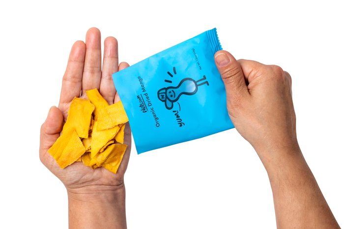 Nuts Organic Dried Mango - Single Serve