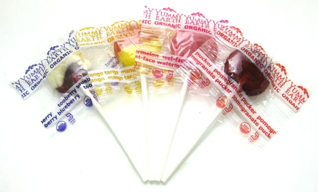 nuts Organic Lollipops