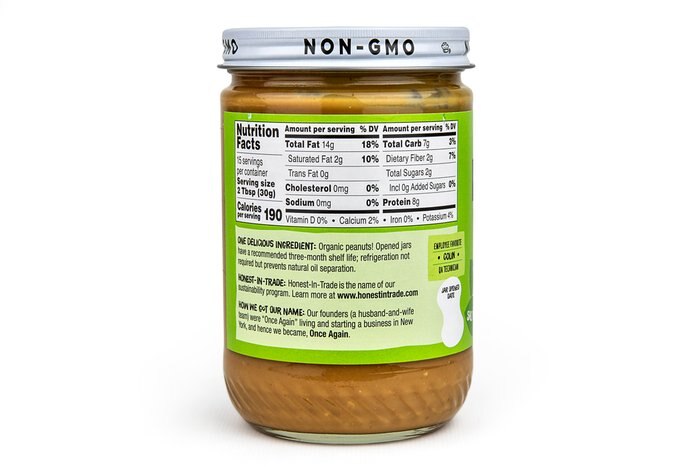 Nuts Organic Peanut Butter (Crunchy Unsalted)