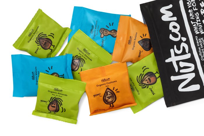 Nuts Organic Single Serve Variety Pack