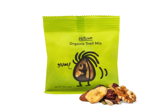 nuts Organic Trail Mix - Single Serve