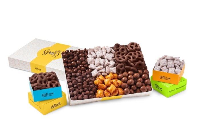 Nuts Peanut Butter Chocolate Gift Box