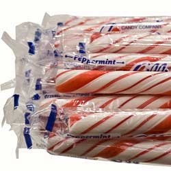 nuts Peppermint Candy Sticks