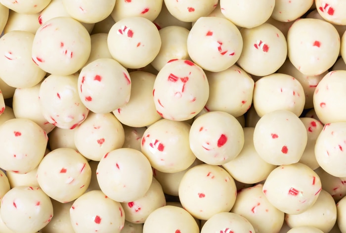 Nuts Peppermint Malted Milk Balls