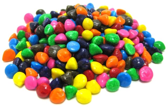 nuts Rainbow Candy-Coated Chocolate Chips