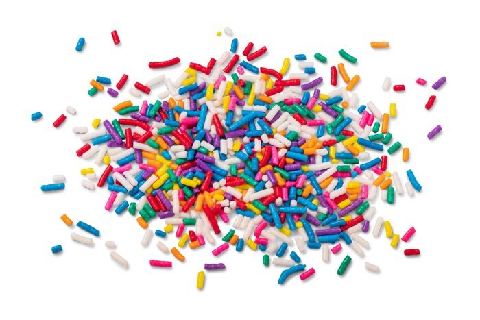 Nuts Rainbow Sprinkles