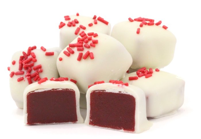 nuts Red Velvet Caramels