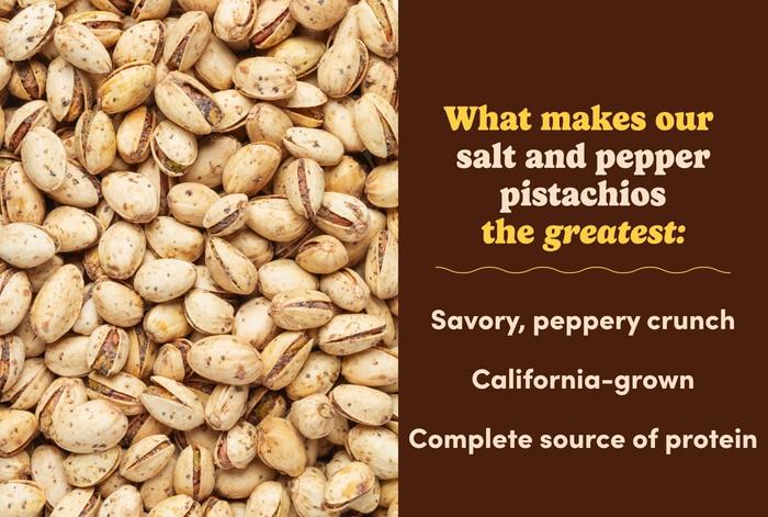 Nuts Salt And Pepper Pistachios