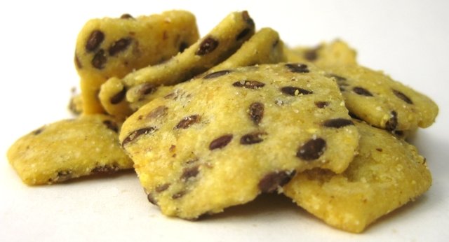 nuts Salted Corn Chips with Flax Seed