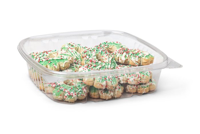 Nuts Shortbread Wreath Cookie