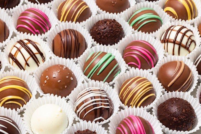 Nuts Signature Chocolate Truffle Tin