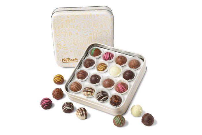 Nuts Signature Chocolate Truffle Tin