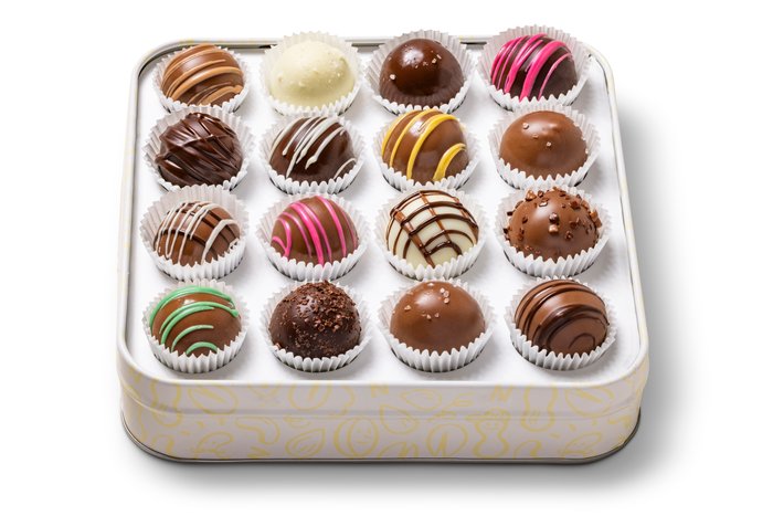 Nuts Signature Chocolate Truffle Tin