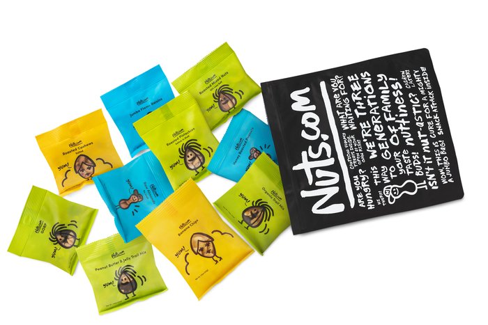 Nuts Single Serve Sampler