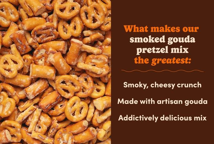 Nuts Smoked Gouda Pretzel Mix