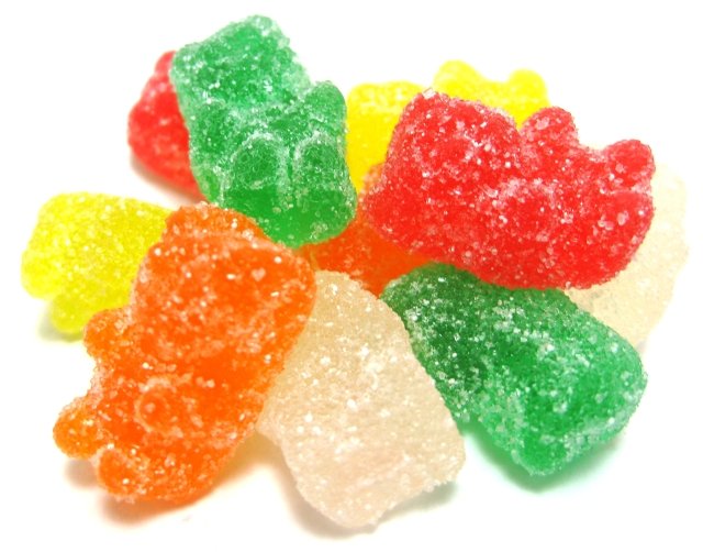 nuts Sour Gummi Bears