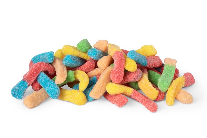 nuts Sour Mini Neon Worms