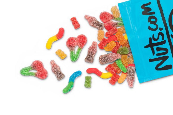 Nuts Sour Splash Gummy Mix