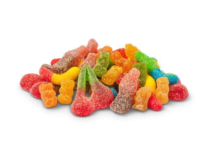 nuts Sour Splash Gummy Mix
