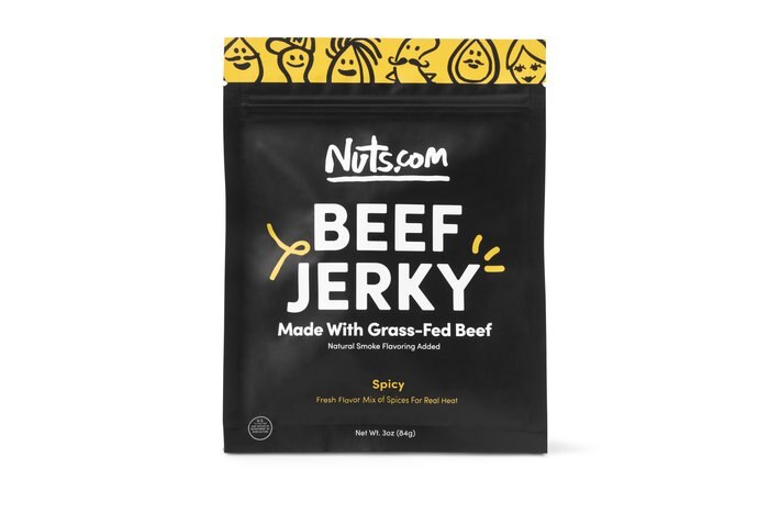 Nuts Spicy Grass Fed Beef Jerky