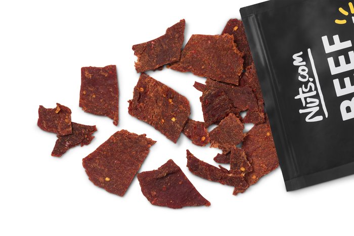 nuts Spicy Grass Fed Beef Jerky