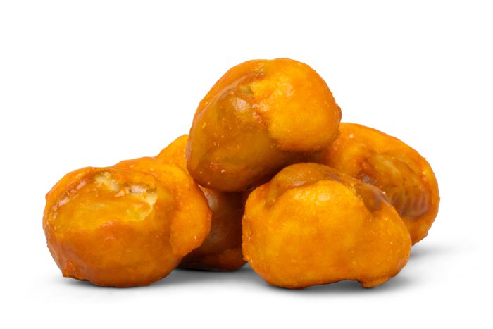 nuts Sriracha Green Peas