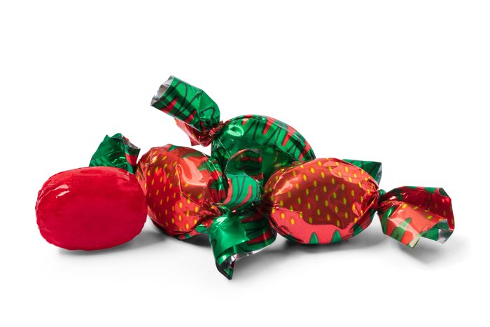 nuts Strawberry Hard Candy
