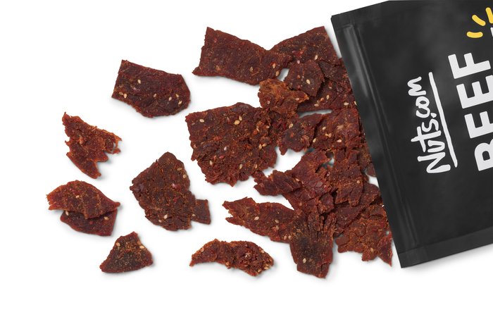 nuts Sweet Heat Grass Fed Beef Jerky