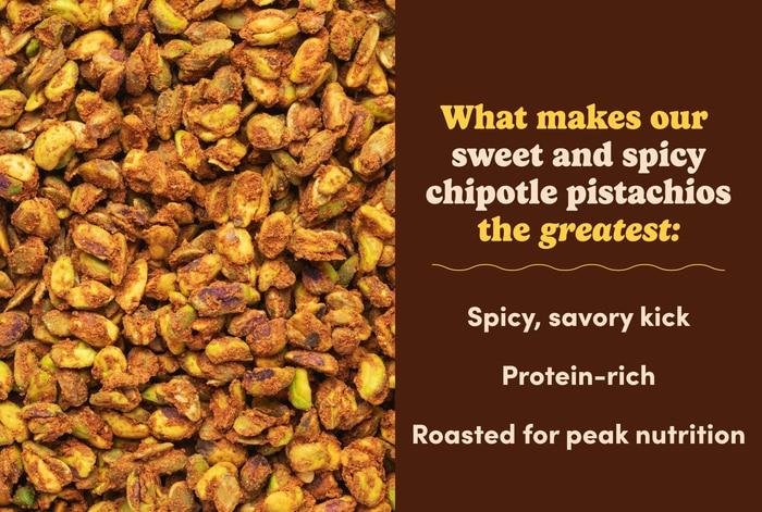 Nuts Sweet & Spicy Chipotle Pistachios