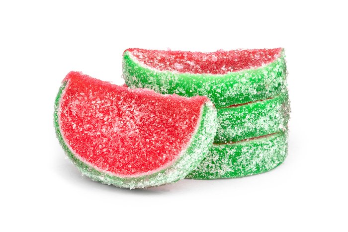 nuts Watermelon Fruit Slices