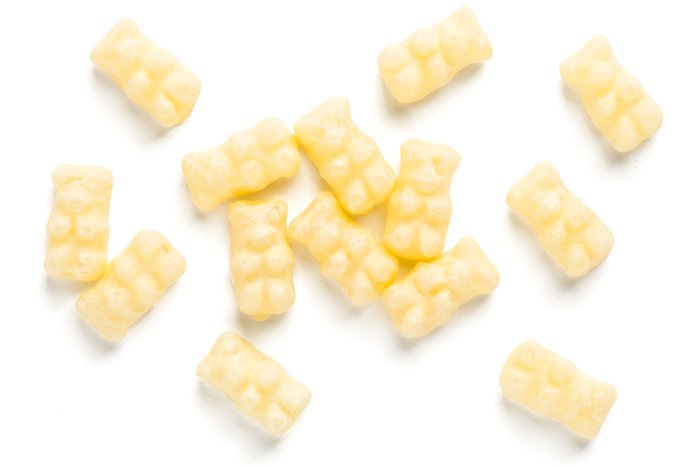 Nuts White Chocolate Gummy Bears
