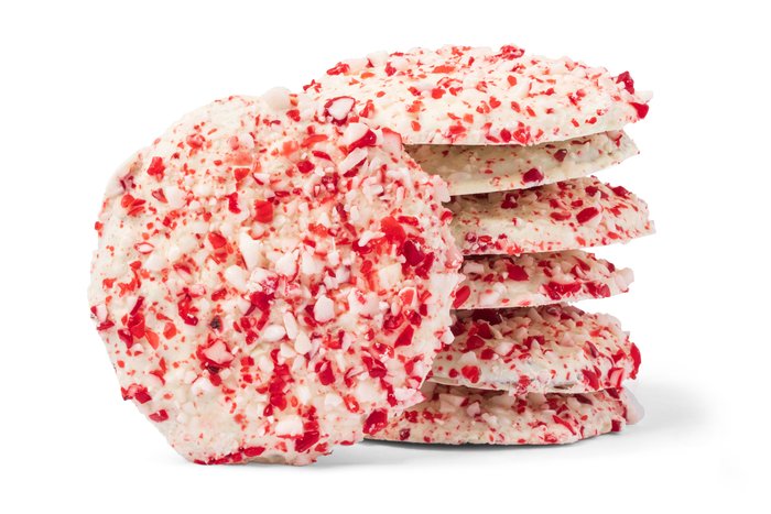 Nuts White Chocolate Peppermint Cookie