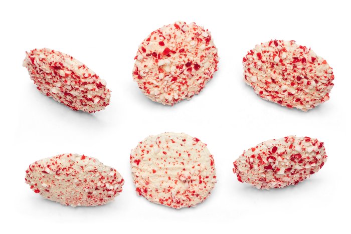 Nuts White Chocolate Peppermint Cookie